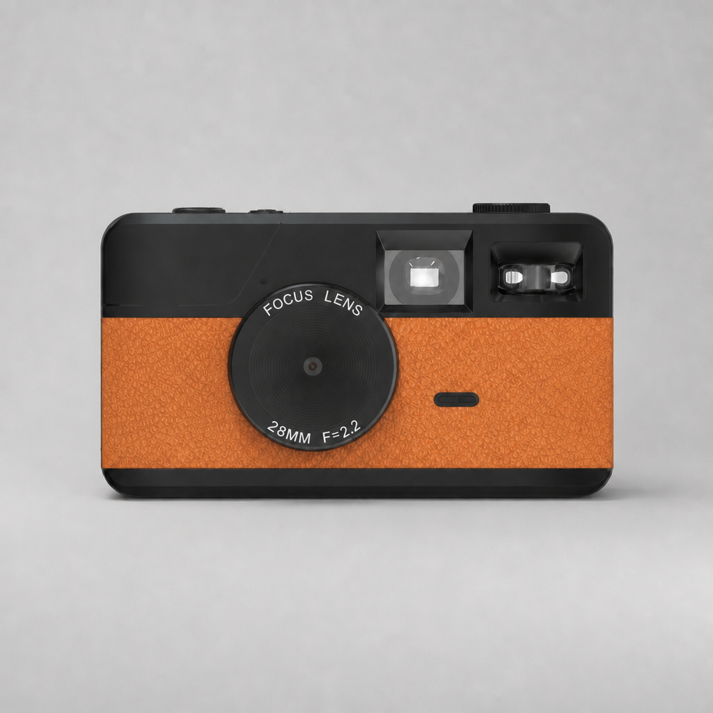 Screenless Retro Camera in brown