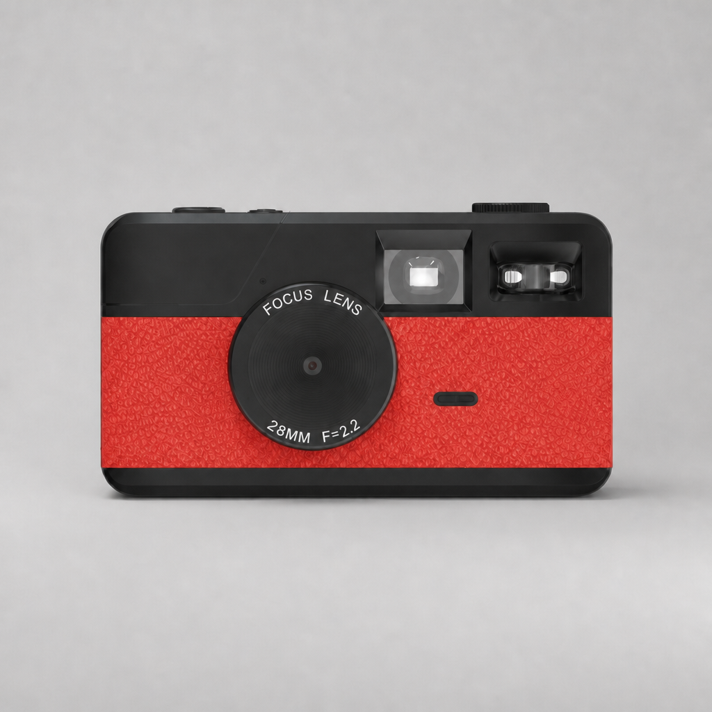 Screenless Retro Camera in red
